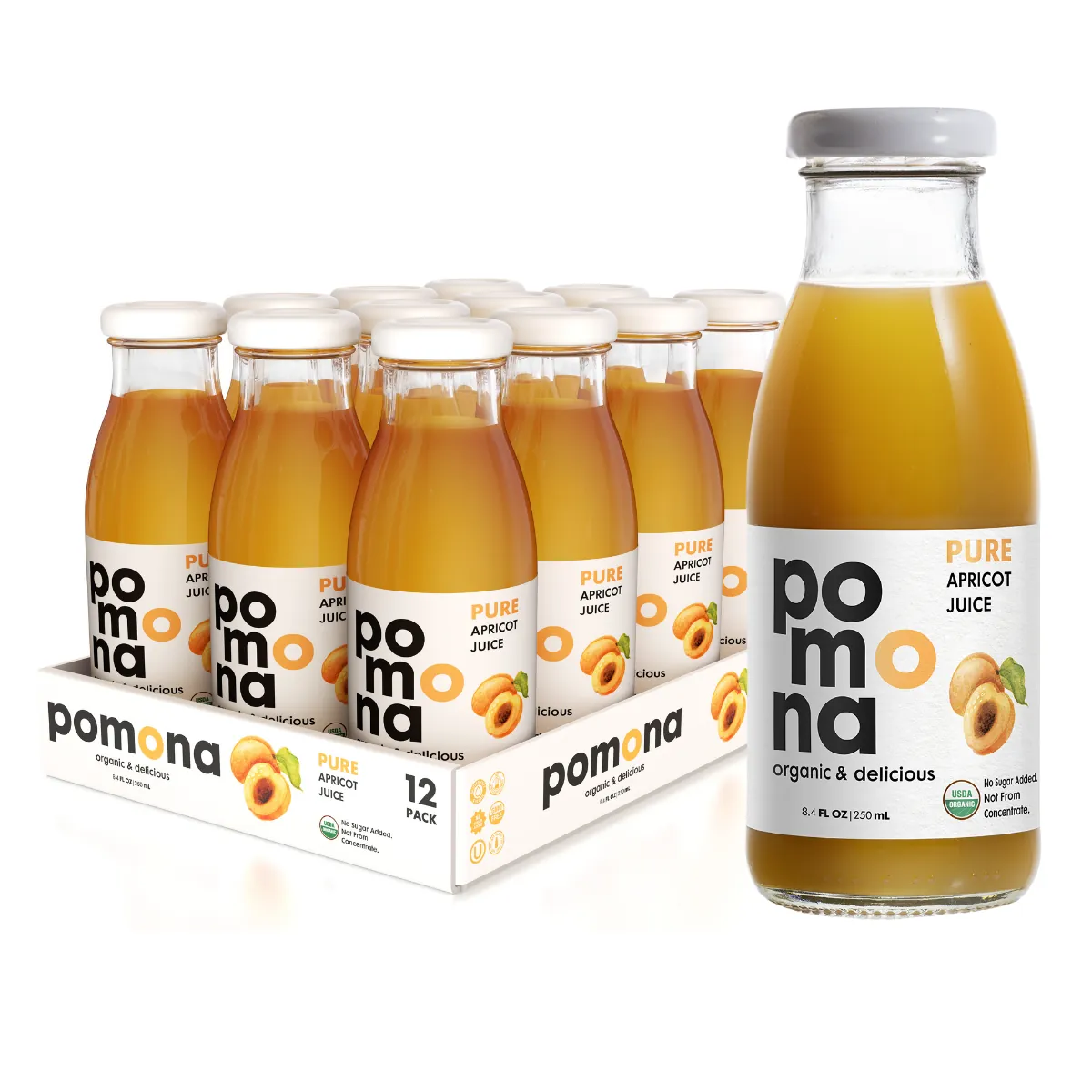 Pomona Organic Apricot Juice