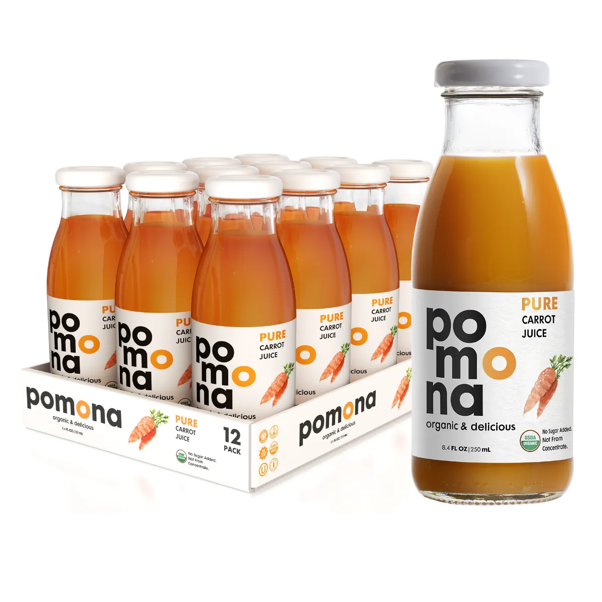Pomona Organic Carrot Juice